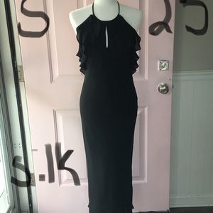 Ralph Lauren small silk halter dress